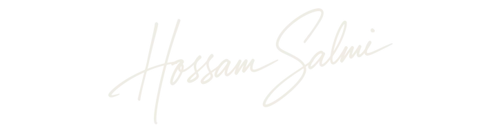 Hossam Salmi — signature